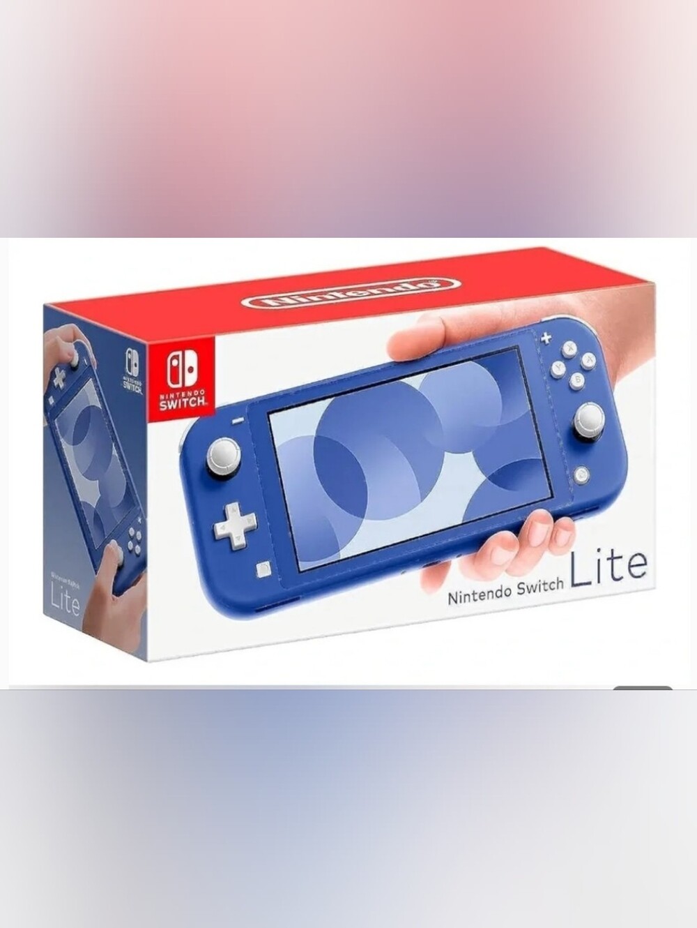 Nintendo Switch Lite Blue Handheld Console (Purple-Blue Hue) BNIB